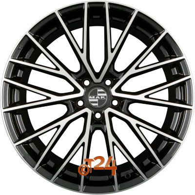 MAK Velgen - SPECIALE Black Mirror Face - 21 inch