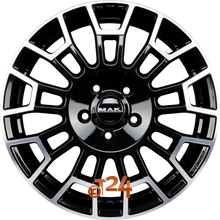 MAK Velgen - NOMAD Black Mirror Face - 18 inch