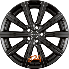 MAK Velgen - BIRMINGHAM Gloss Black - 22 inch