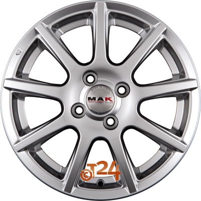 MAK Velgen - CRUISER Hyper Silver - 15 inch