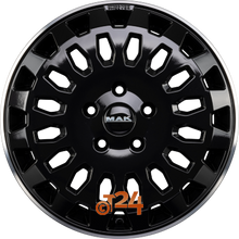 MAK Velgen - OVERLAND Gloss Black Mirror Ring - 16 inch