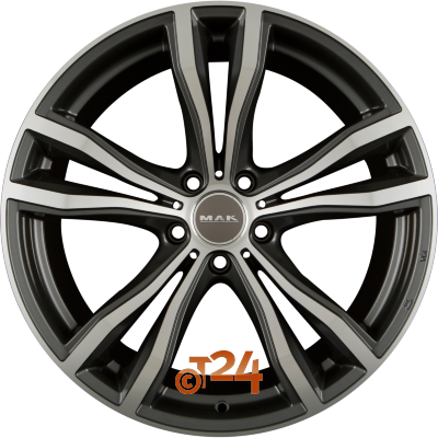 MAK Velgen - X-MODE Gun Metal Mirror Face - 20 inch