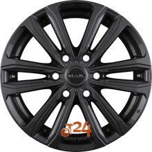 MAK Velgen - SAFARI 6 Gloss Gun Metallic - 18 inch