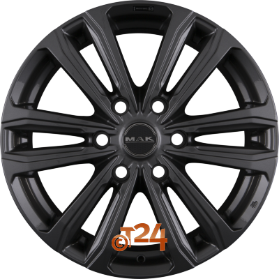 MAK Velgen - SAFARI 6 Gloss Gun Metallic - 18 inch