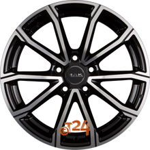MAK Velgen - DAVINCI Black Mirror Face - 17 inch
