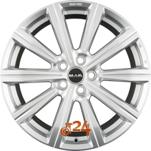 MAK Velgen - BIRMINGHAM Silver - 22 inch