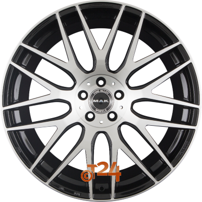 MAK Velgen - ARROW Black Mirror Face - 21 inch