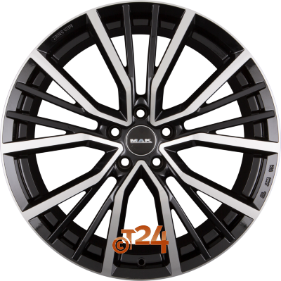 MAK Velgen - UNION Black Mirror Face - 19 inch