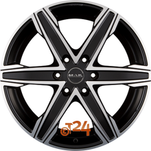 MAK Velgen - KING 6 Ice Black - 17 inch