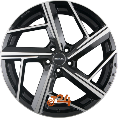 MAK Velgen - QVATTRO Black Mirror Face - 21 inch