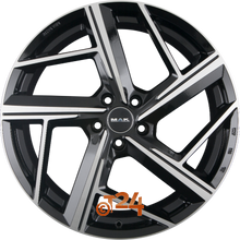 MAK Velgen - QVATTRO Black Mirror Face - 18 inch