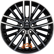 MAK Velgen - CHELSEA Black Mirror Face - 18 inch