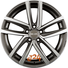 MAK Velgen - DRESDEN Gun Metal Mirror Face - 19 inch