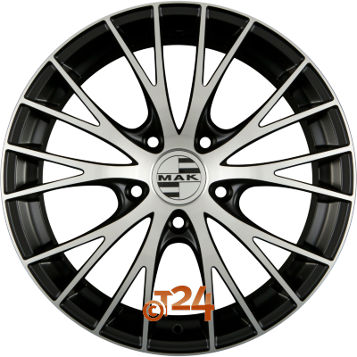 MAK Velgen - RENNEN Ice Black - 19 inch
