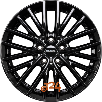 MAK Velgen - CHELSEA Gloss Black - 17 inch