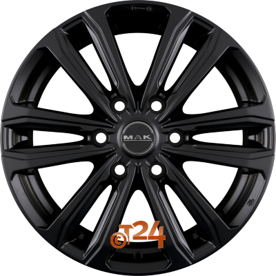 MAK Velgen - SAFARI 6 Matt Black - 18 inch