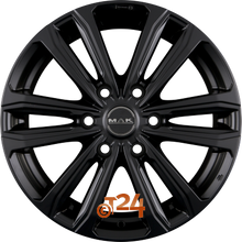 MAK Velgen - SAFARI 6 Matt Black - 18 inch