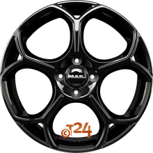 MAK Velgen - MONZA Gloss Black - 17 inch