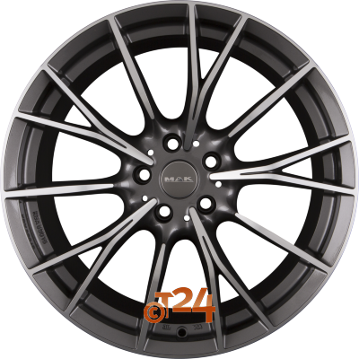 MAK Velgen - FABRIK Gun Metal Mirror Face - 20 inch