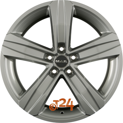 MAK Velgen - STONE 5 Silver - 17 inch