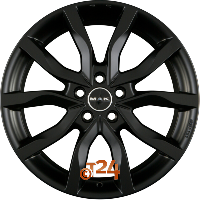 MAK Velgen - HIGHLANDS Matt Black - 17 inch