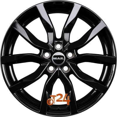 MAK Velgen - HIGHLANDS Gloss Black - 20 inch