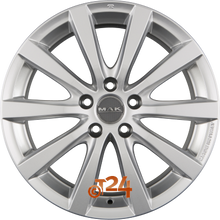 MAK Velgen - IGUAN Silver - 14 inch