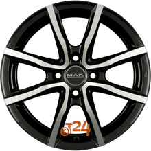 MAK Velgen - MILANO 4 Black Mirror Face - 16 inch