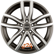 MAK Velgen - FAHR Gun Metal Mirror Face - 19 inch
