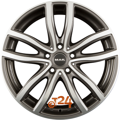MAK Velgen - FAHR Gun Metal Mirror Face - 19 inch