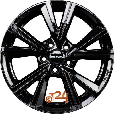 MAK Velgen - QVARZ Gloss Black - 18 inch