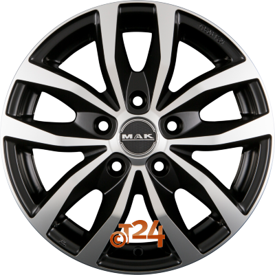 MAK Velgen - LOAD 5 Ice Black - 17 inch