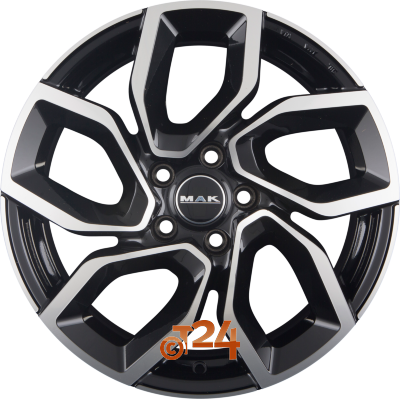 MAK Velgen - APOLLO Black Mirror Face - 18 inch