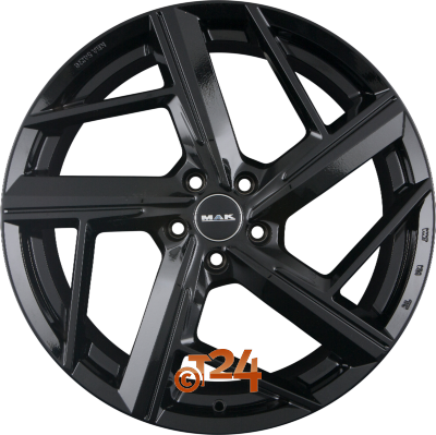 MAK Velgen - QVATTRO Gloss Black - 18 inch