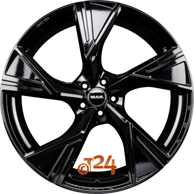 MAK Velgen - STARK Gloss Black - 23 inch