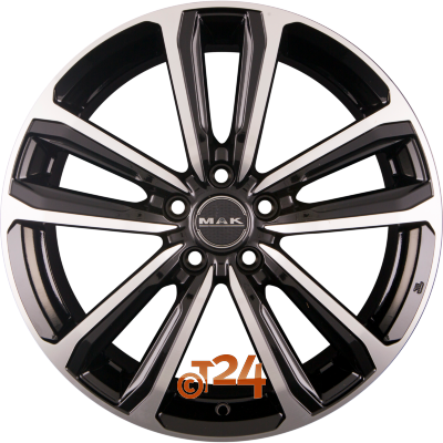 MAK Velgen - MAGMA Black Mirror Face - 15 inch
