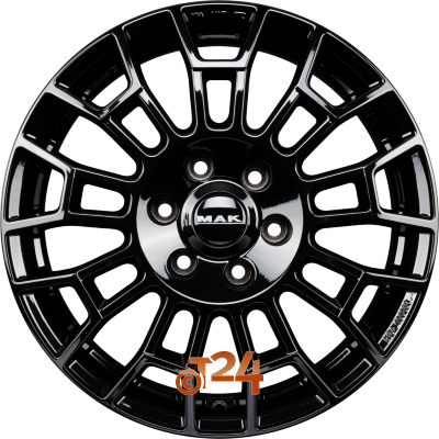MAK Velgen - NOMAD Gloss Black - 17 inch