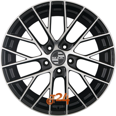 MAK Velgen - MONACO Black Mirror Face - 19 inch