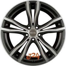 MAK Velgen - X-MODE Gun Metal Mirror Face - 19 inch