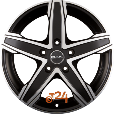 MAK Velgen - KING 5 Ice Black - 17 inch