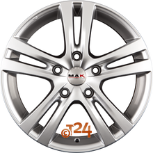 MAK Velgen - ZENITH Hyper Silver - 15 inch