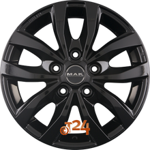 MAK Velgen - LOAD 5 Gloss Black - 16 inch