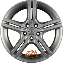 MAK Velgen - VELOCE Silver - 15 inch