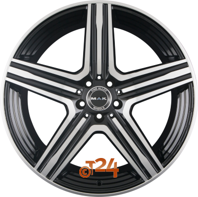 MAK Velgen - LEWIS Black Mirror Face - 21 inch