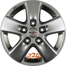 MAK Velgen - HD! 2 Hyper Silver - 15 inch