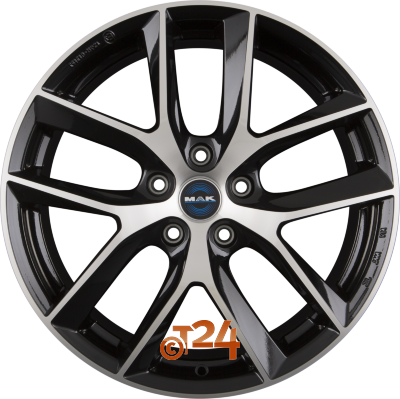 MAK Velgen - VOLTAGE Black Mirror Face - 19 inch