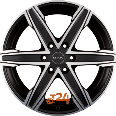 MAK Velgen - KING 6 Ice Black - 16 inch