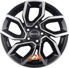 MAK Velgen - APOLLO Black Mirror Face - 16 inch