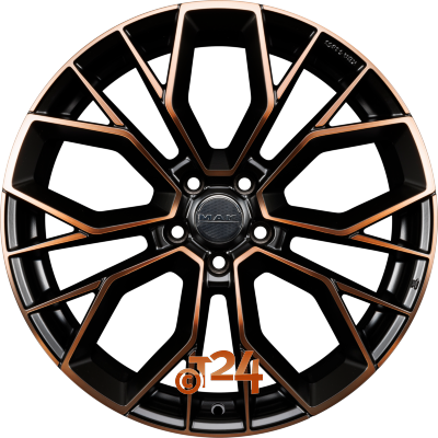 MAK Velgen - STILO Black & Bronze - 18 inch