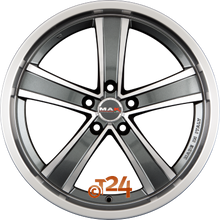 MAK Velgen - CHRONO Anthrazit Frontpoliert - 18 inch
